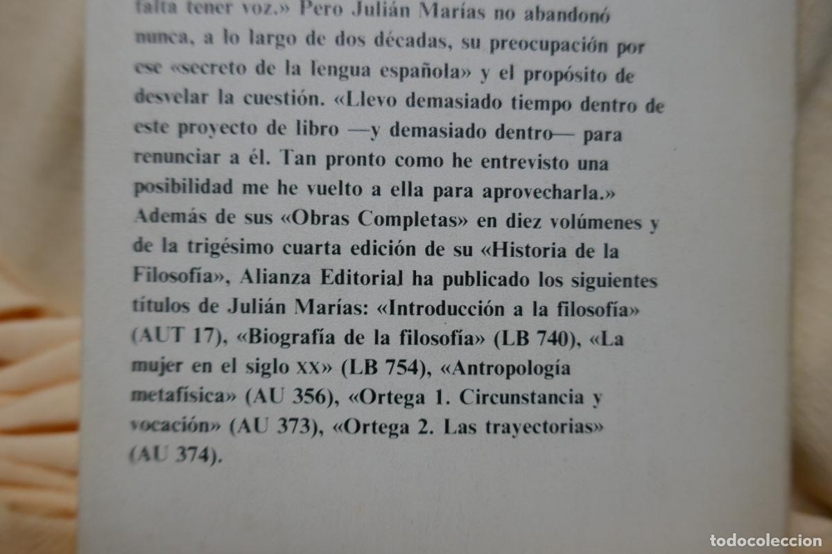 Libros de segunda mano: Juli&aacute;n Mar&iacute;as - Breve tratado de la ilusi&oacute;n - Foto 10