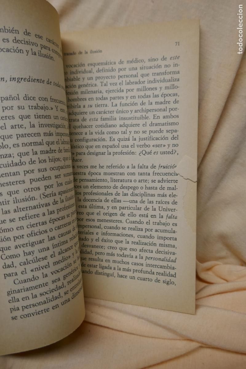 Libros de segunda mano: Juli&aacute;n Mar&iacute;as - Breve tratado de la ilusi&oacute;n - Foto 11
