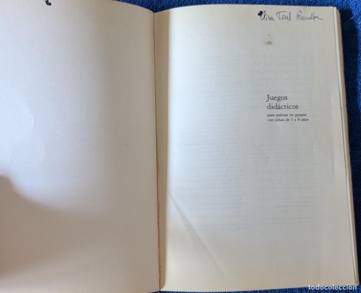 Libros de segunda mano: Juegos did&aacute;cticos - Elfriede Pausewang - Kapelusz (1977) - Foto 2