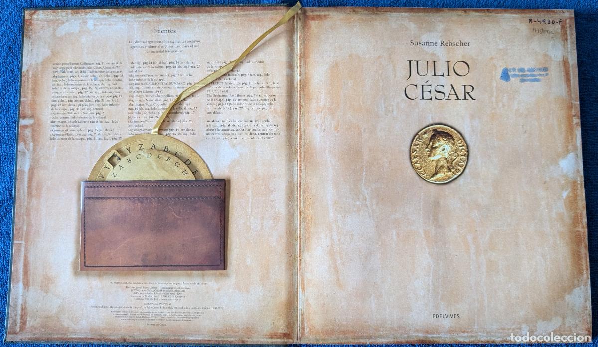 Libros de segunda mano: Julio Cesar - Susane Rebscher - Edelvives (2009) - Foto 2