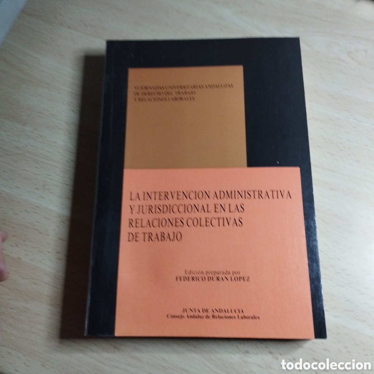 Libri di seconda mano: La intervenci&oacute;n administrativa y jurisdiccional en las relaciones colectivas de trabajo. Vl jorn Uni