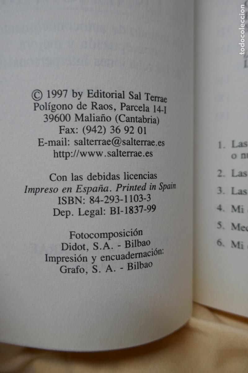 Libros de segunda mano: EN TU CENTRO: EL ENNEAGRAMA. MAITE MELENDO - EDITORIAL SAL TERRAE - Foto 5