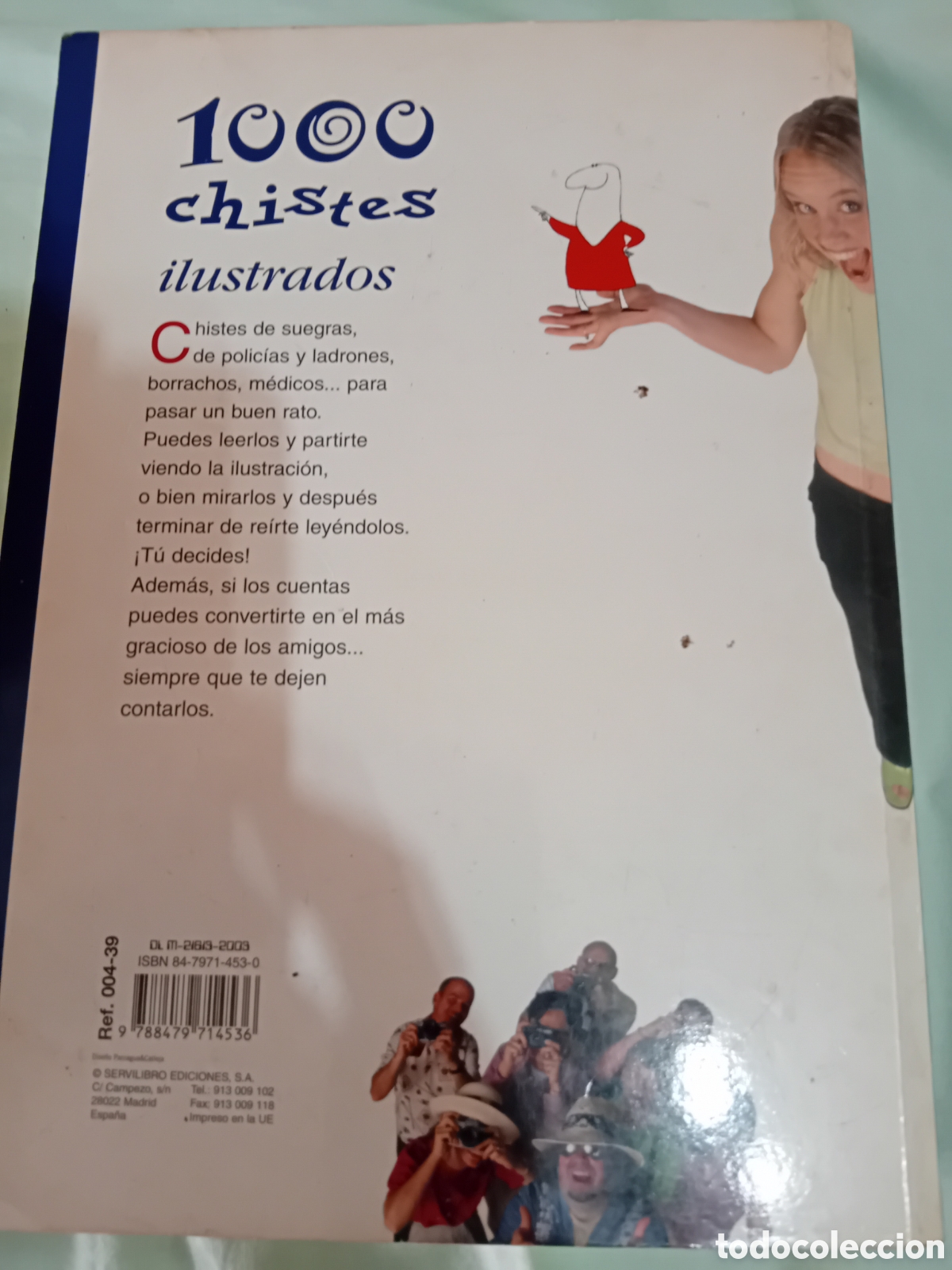 Libros de segunda mano: 1000 Chistes ilustrados. Servilibro. - Foto 2