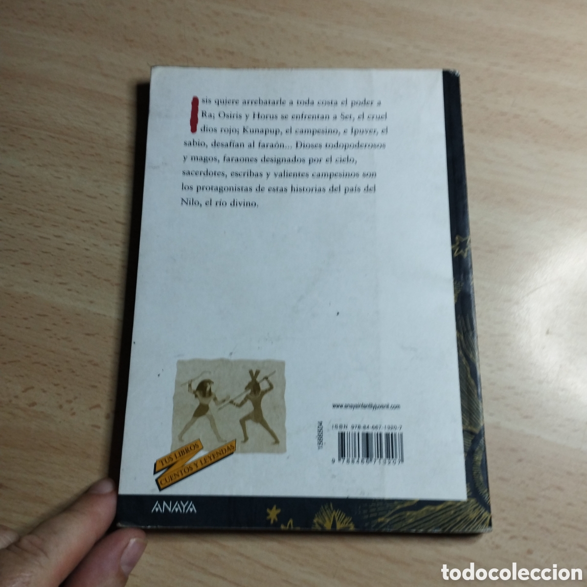 Libros de segunda mano: Cuentos y leyendas del antiguo Egipto. Brigitte &Eacute;vano. 2016. Anaya. - Foto 2