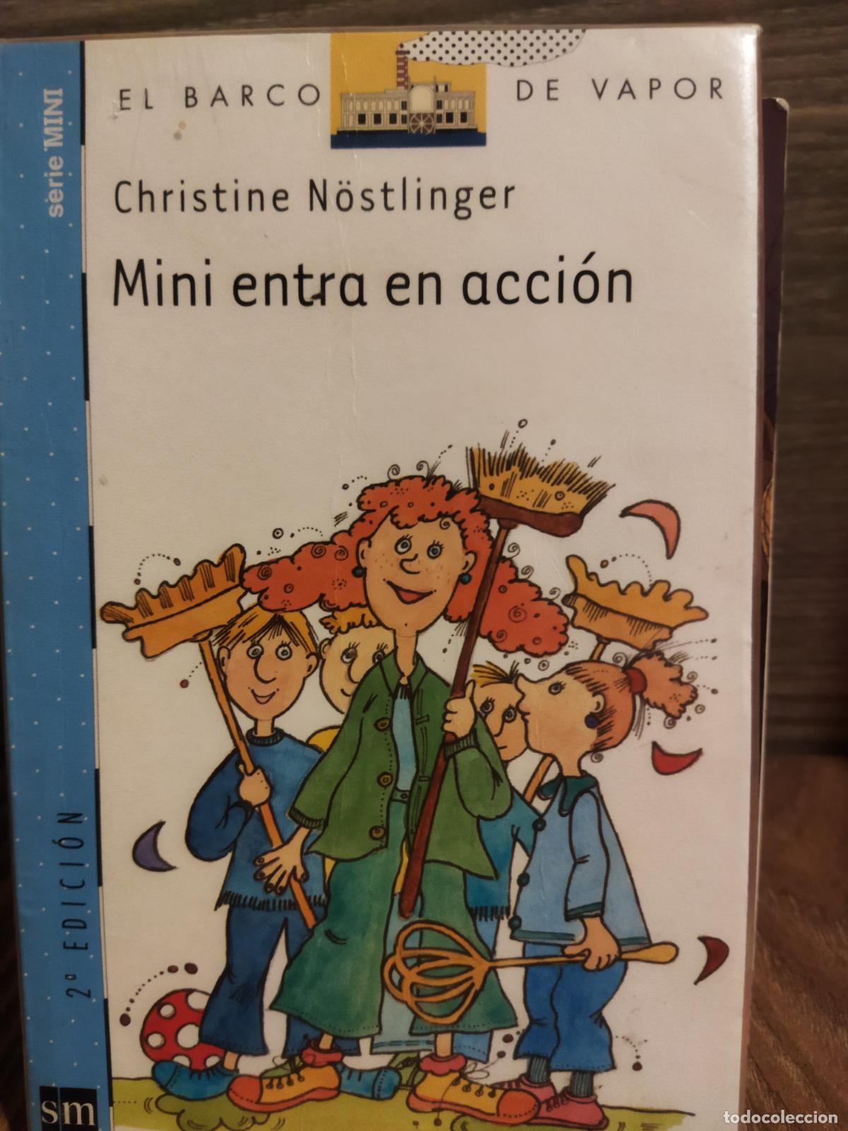 Libros de segunda mano: Mini entra en acci&oacute;n Christine Nostlinger - Foto 1