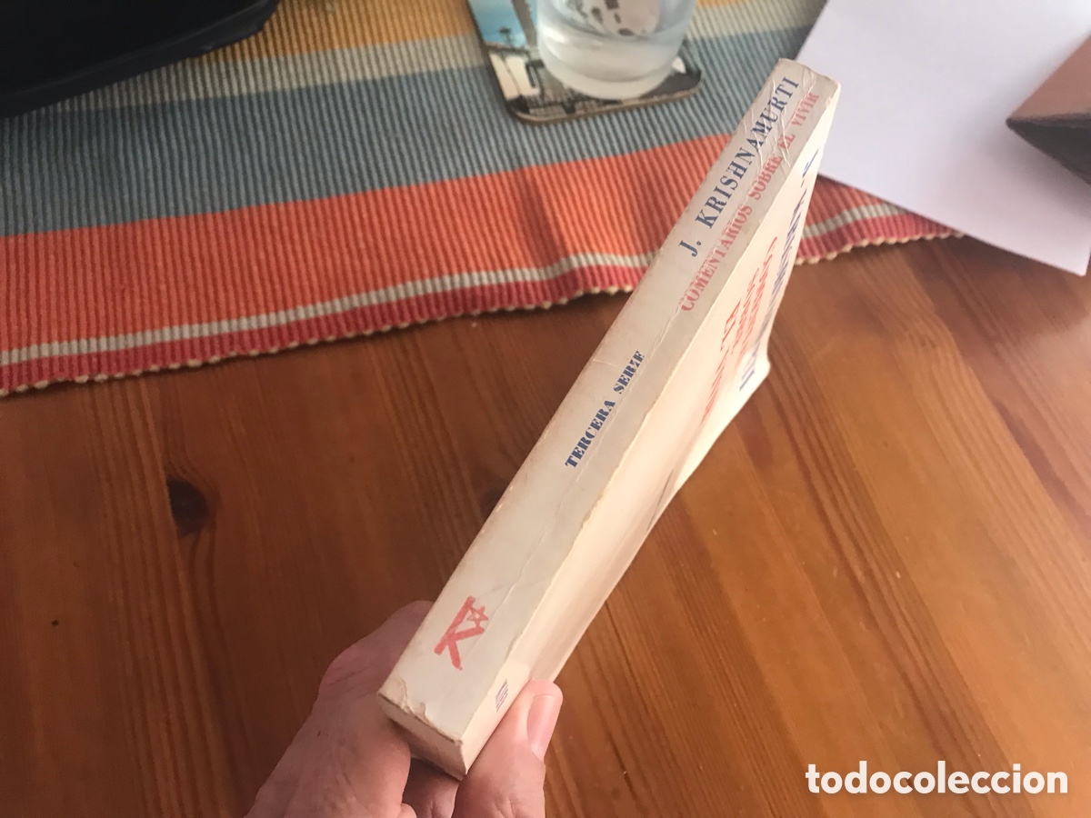 Libros de segunda mano: Comentarios sobre el vivir. Tercera serie. J. Krishnamurti - Foto 2