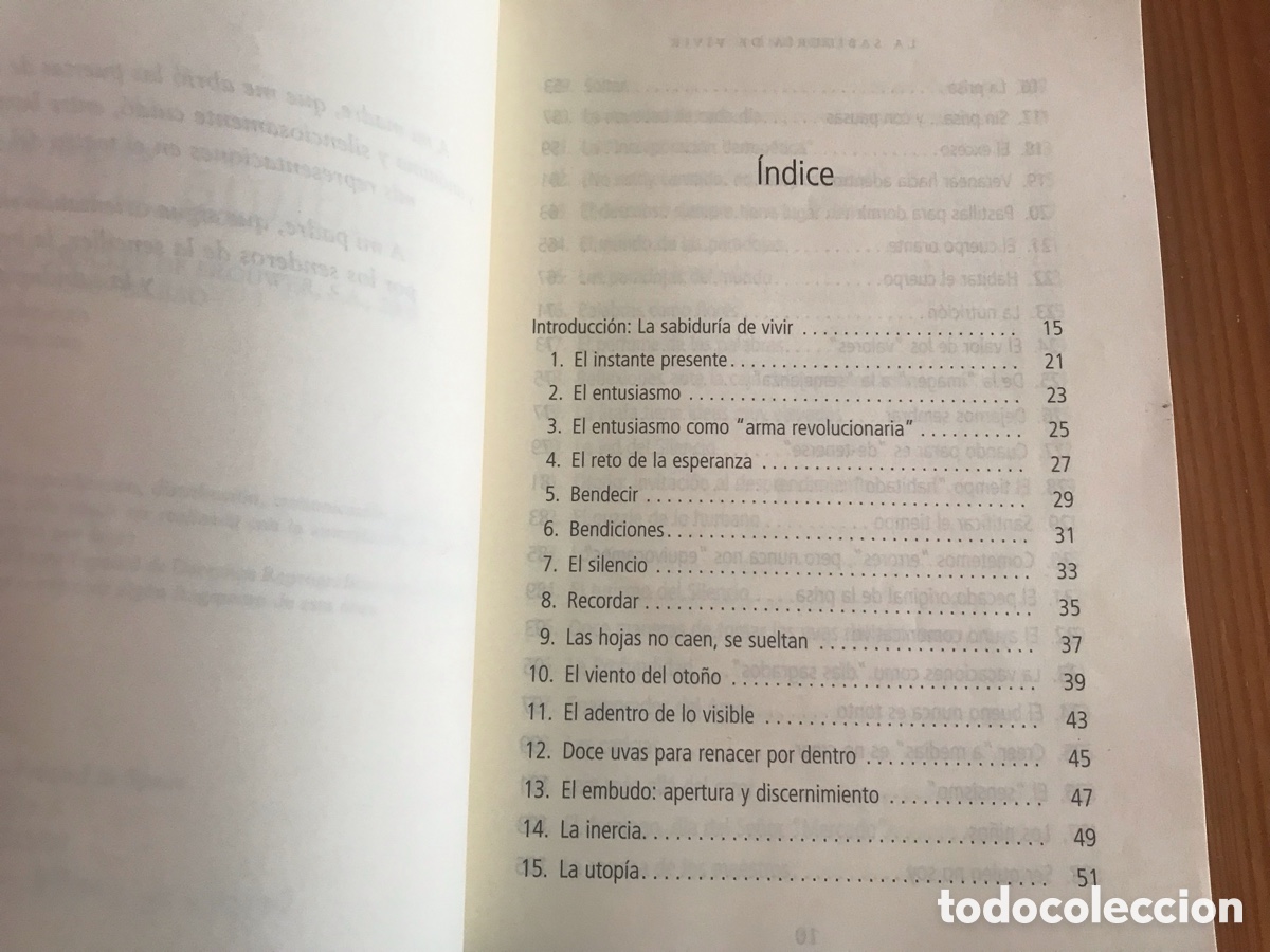 Libros de segunda mano: La sabidur&iacute;a del vivir. Jos&eacute; Maria Toro - Foto 4