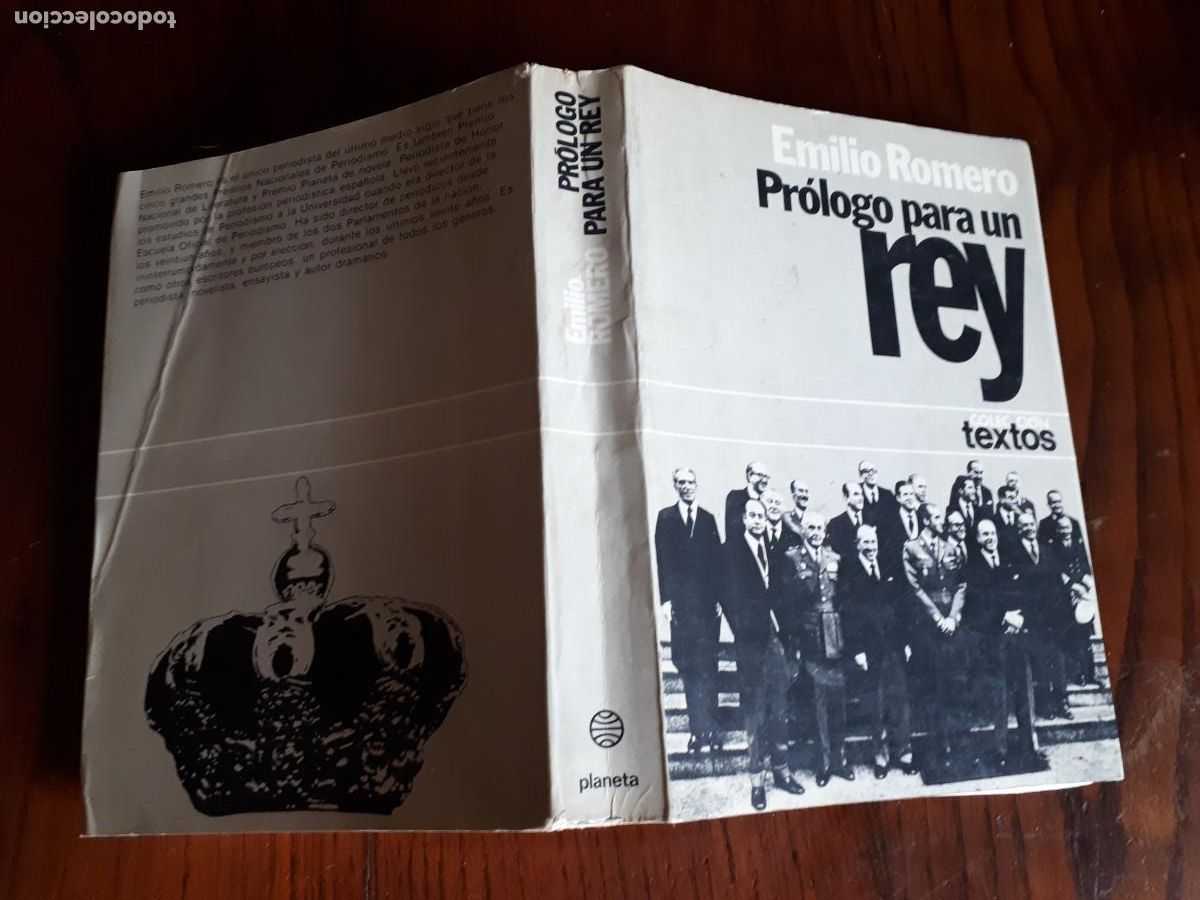 Libros de segunda mano: PROLOGO PARA UN REY.- EMILIO ROMERO. - Foto 2