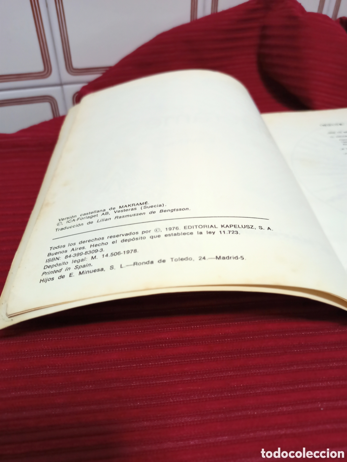 Libros de segunda mano: Muy interesante libro Macram&eacute;. - Foto 2