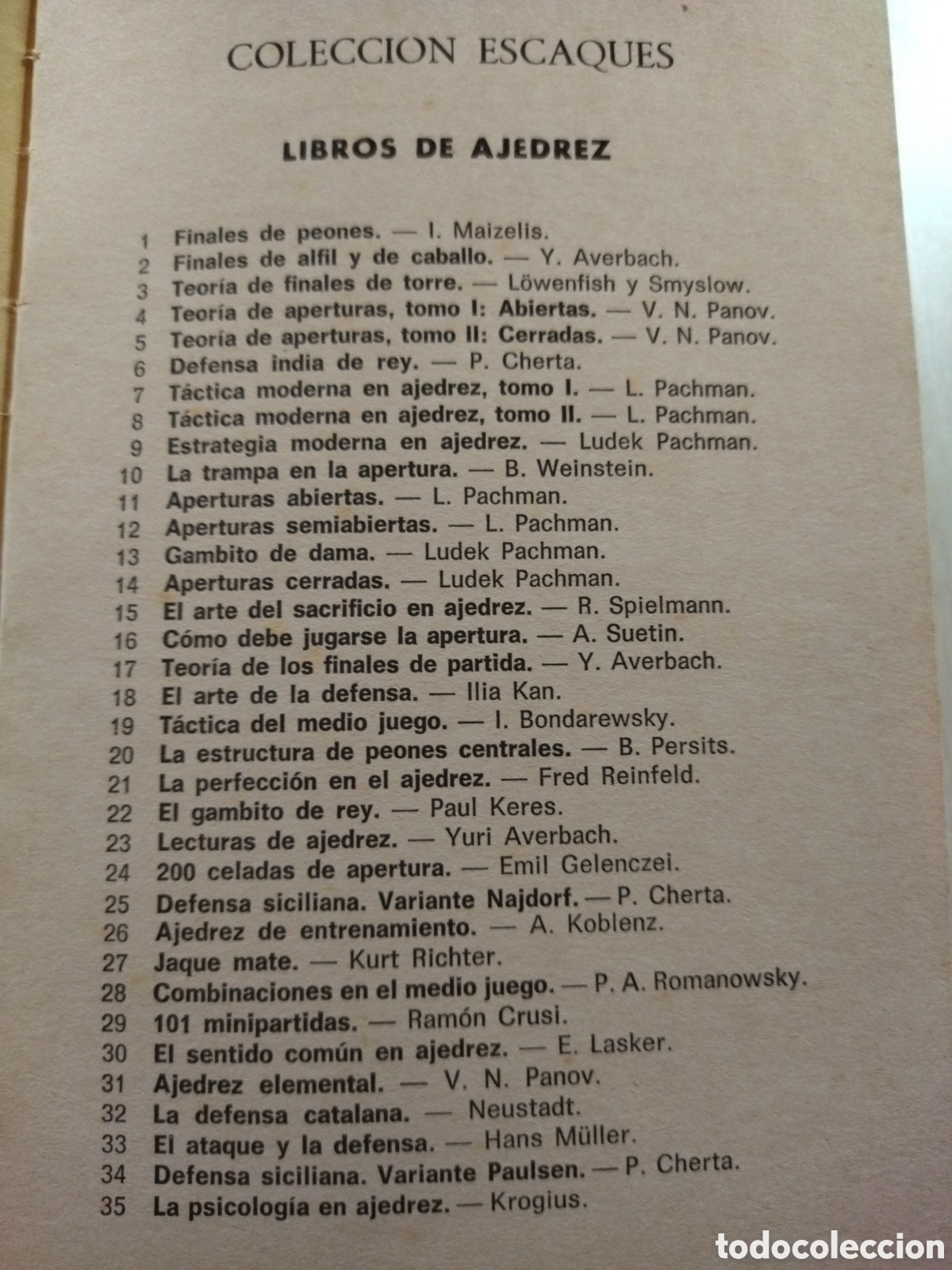 Libros de segunda mano: Ajedrez elemental. Vasili Panov - Foto 4