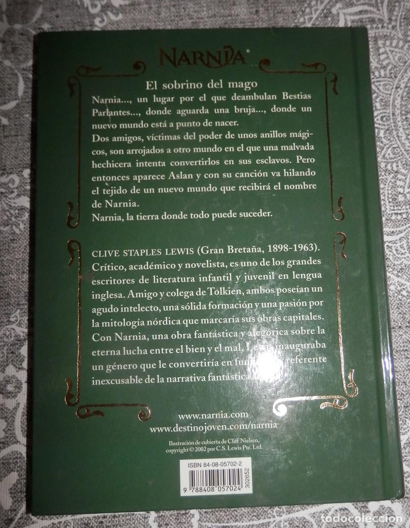 Libros de segunda mano: LIBRO LAS CR&Oacute;NICAS DE NARNIA - EL SOBRINO DEL MAGO - Foto 2