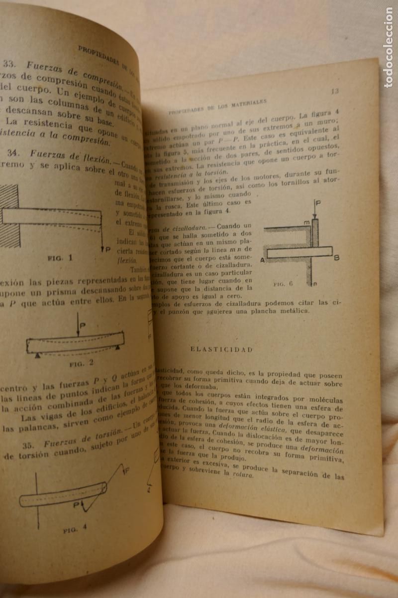 Libros de segunda mano: ESCUELA ELEMENTAL DE TRABAJO: PROPIEDADES DE LOS MATERIALES - Foto 6