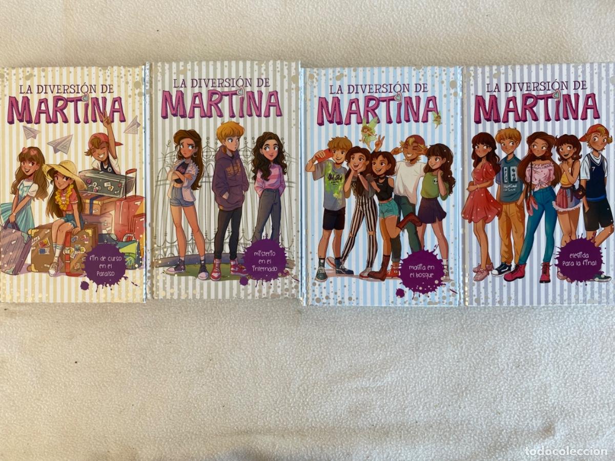 Libros de segunda mano: LA DIVERSION DE MARTINA - LOTE 4 TOMOS - Foto 1