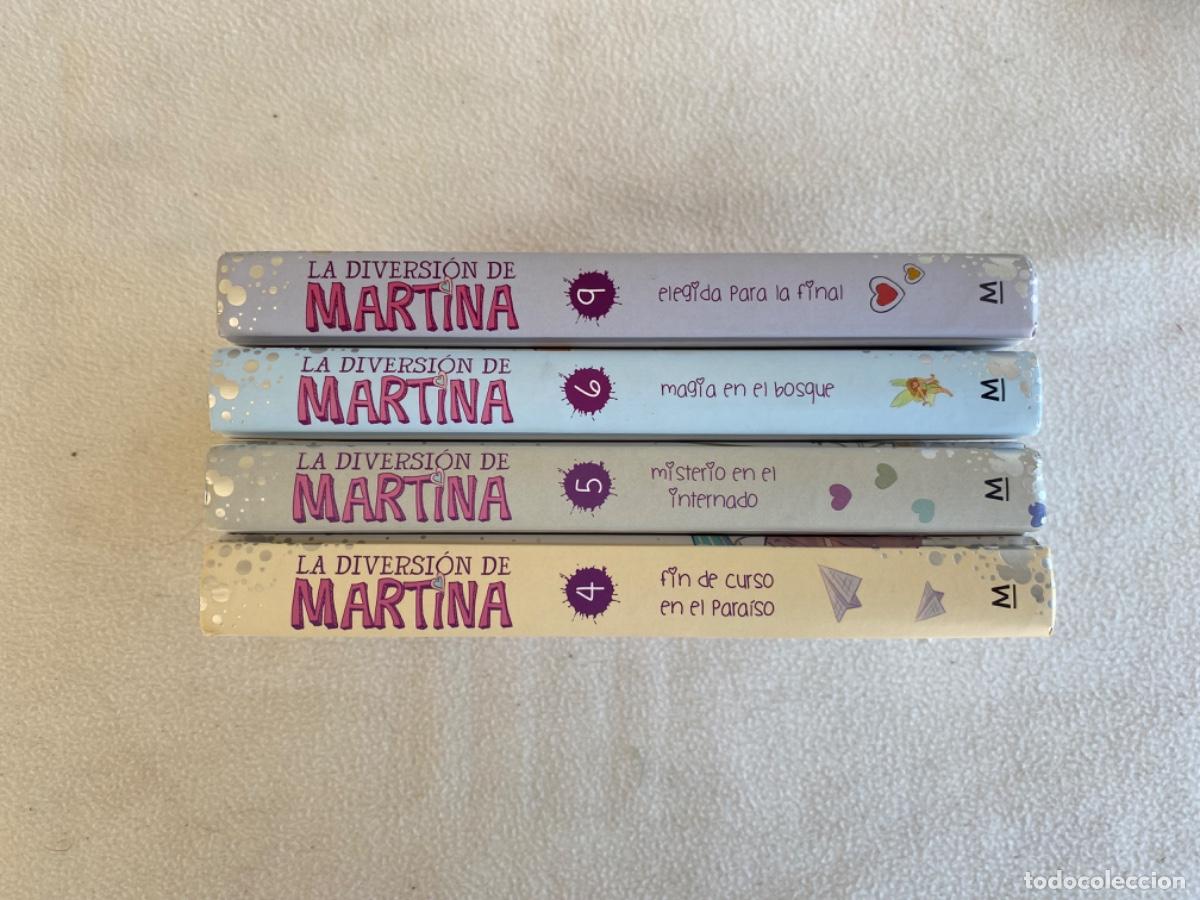 Libros de segunda mano: LA DIVERSION DE MARTINA - LOTE 4 TOMOS - Foto 2