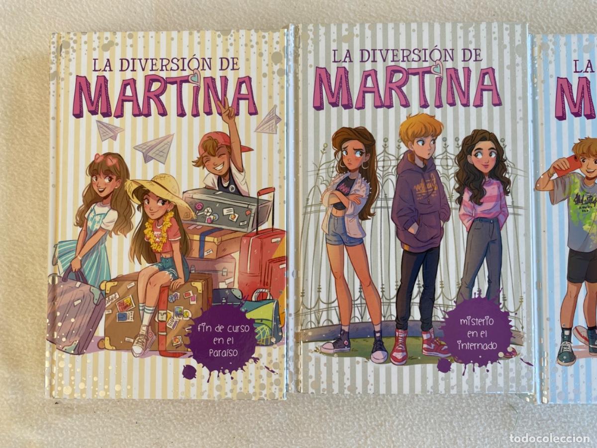 Libros de segunda mano: LA DIVERSION DE MARTINA - LOTE 4 TOMOS - Foto 3
