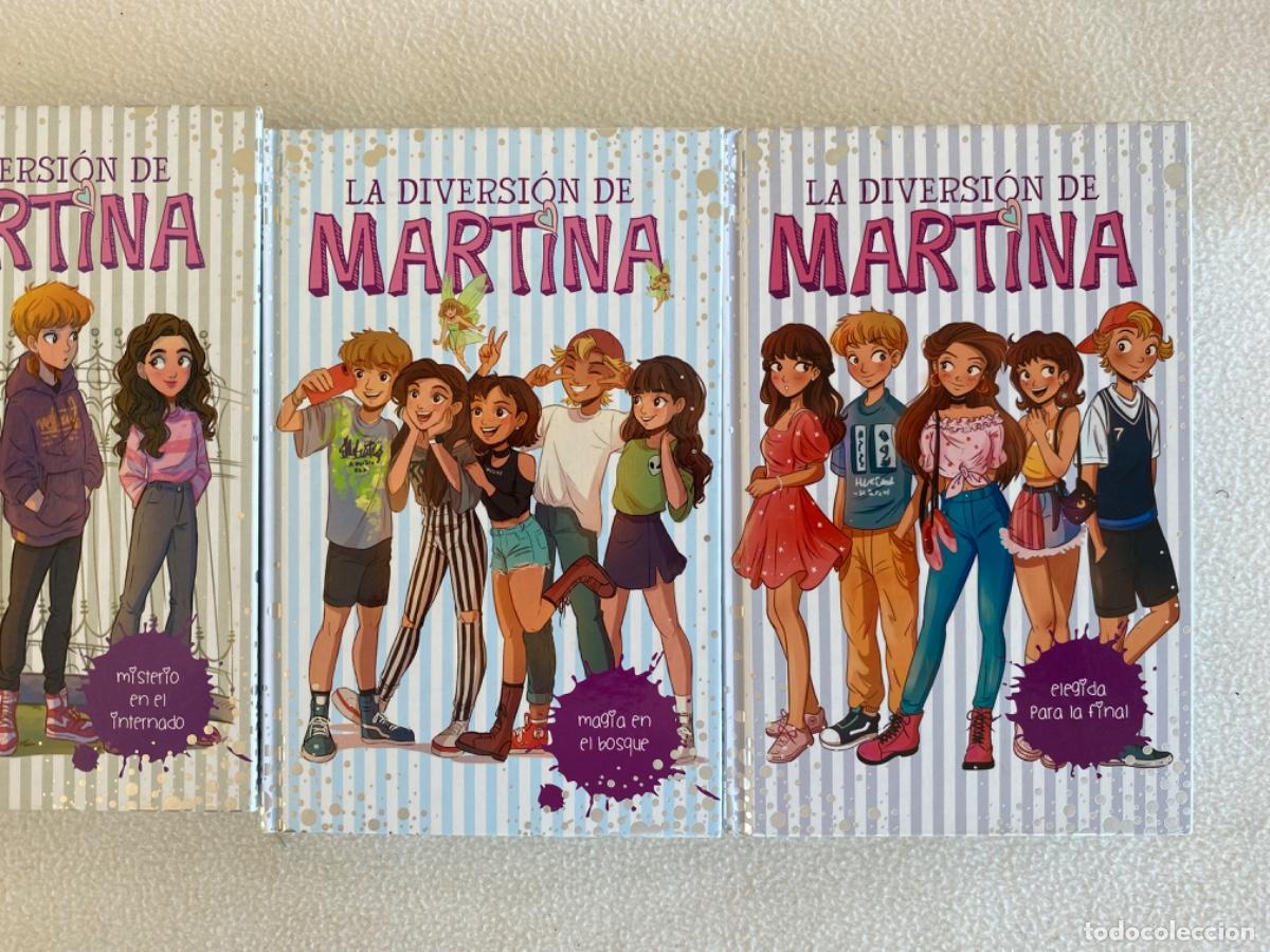 Libros de segunda mano: LA DIVERSION DE MARTINA - LOTE 4 TOMOS - Foto 4