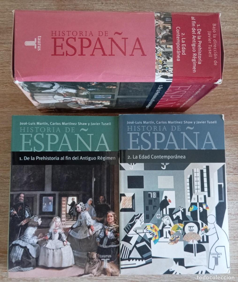 Libros de segunda mano: HISTORIA DE ESPA&Ntilde;A 2 VOLUMENES CON ESTUCHE - ED. TAURUS 2001 - Foto 2