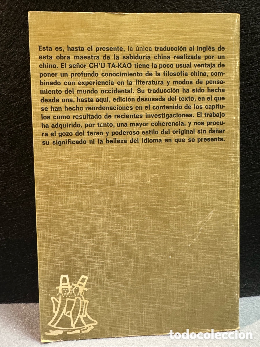 Libros de segunda mano: TAO -TE CHING ( EL LIBRO DEL RECTO CAMINO ) LAO-TSE EDICIONES MORA - Foto 3