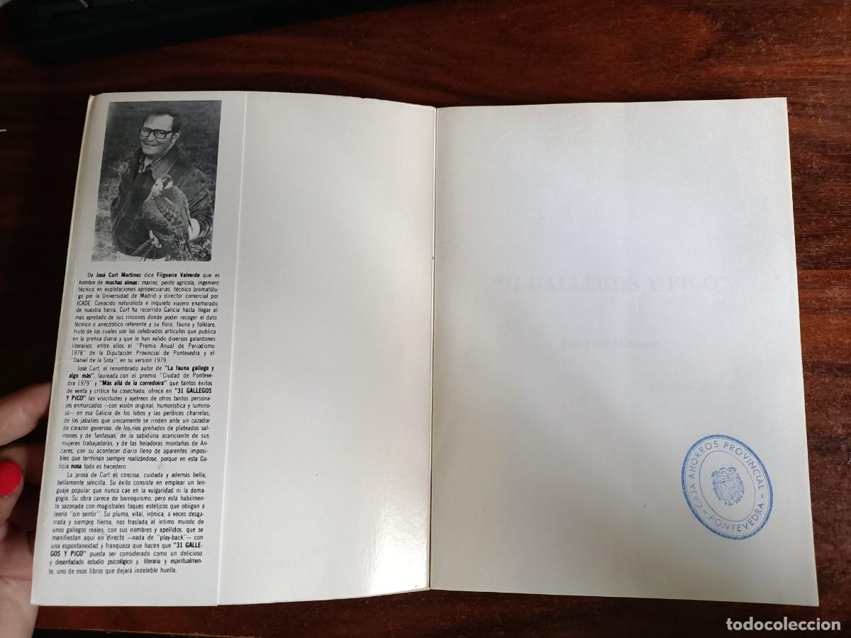 Libros de segunda mano: 31 GALLEGOS Y PICO. CURT, JOS&Eacute;. 1981 - Foto 3