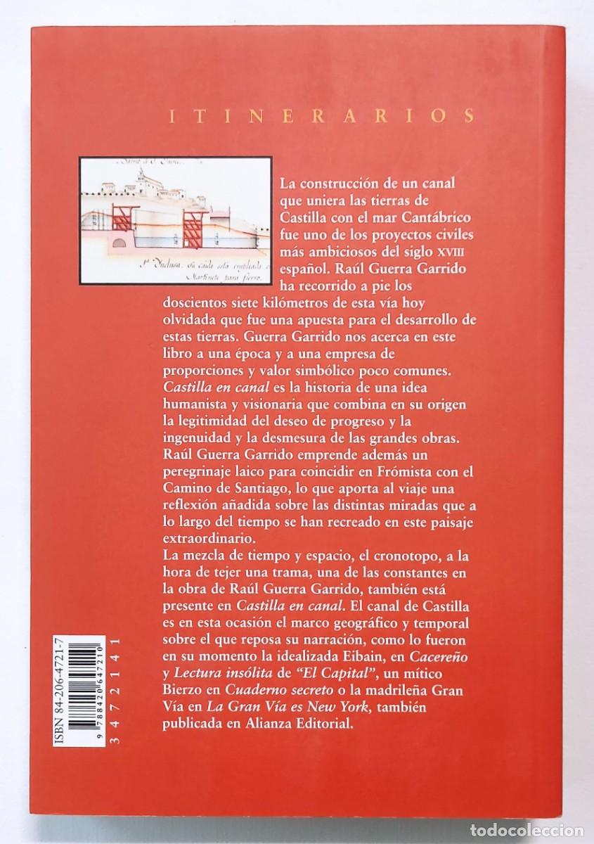 Libros de segunda mano: CANAL DE CASTILLA. RA&Uacute;L GUERRA GARRIDO. - Foto 2