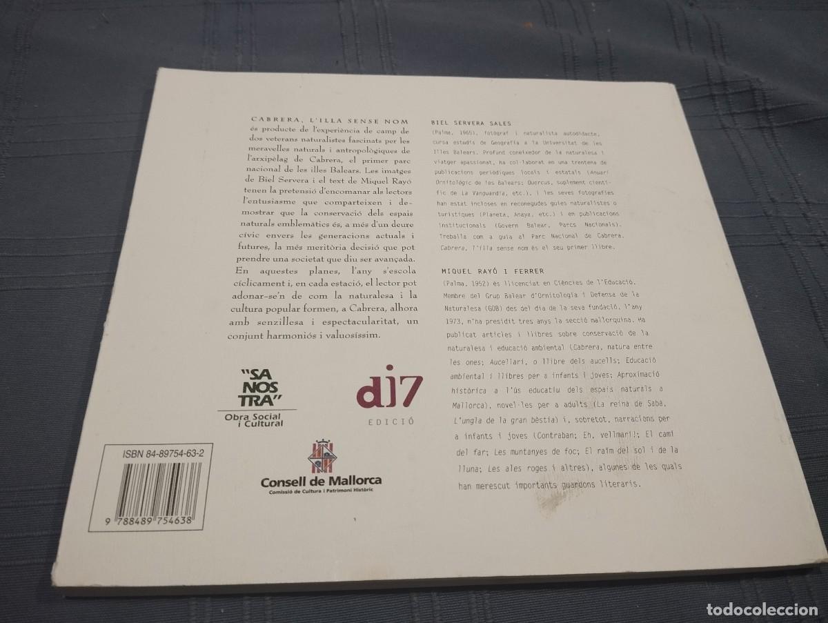 Libros de segunda mano: CABRERA LILLA SENSE NOM BIEL SERVERA / MIQUEL RAYO 2000 - Foto 8