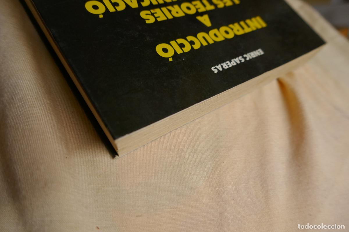 Libros de segunda mano: INTRODUCCI&Oacute; A LES TEORIES DE LA COMUNICACI&Oacute; - ENRIC SAPERAS - Foto 3