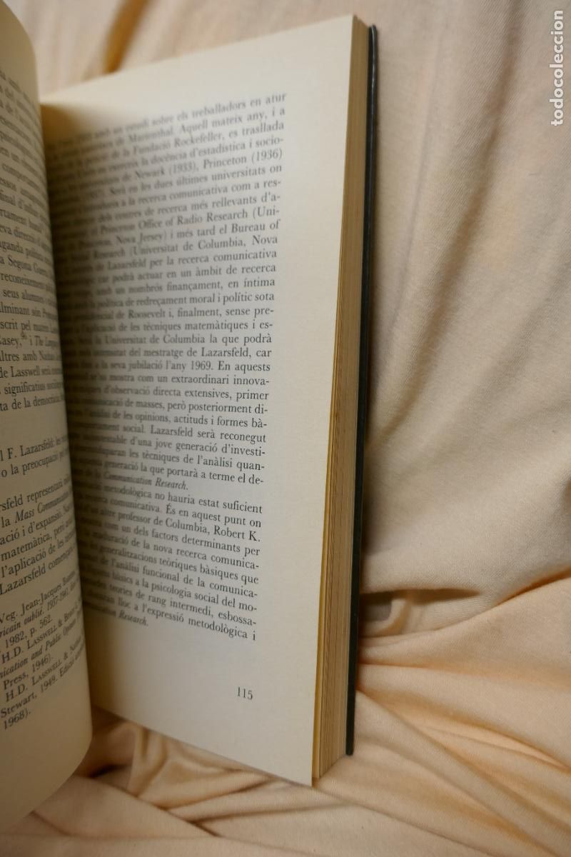 Libros de segunda mano: INTRODUCCI&Oacute; A LES TEORIES DE LA COMUNICACI&Oacute; - ENRIC SAPERAS - Foto 8