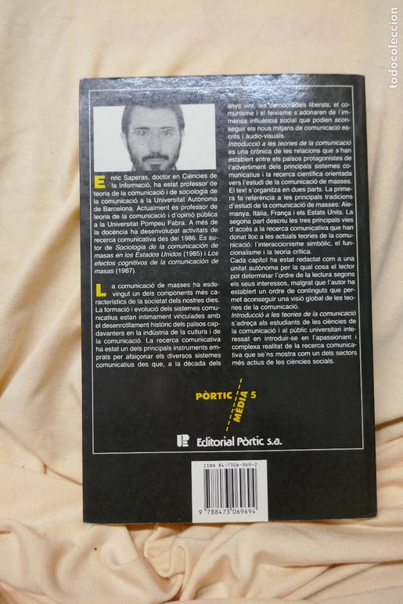 Libros de segunda mano: INTRODUCCI&Oacute; A LES TEORIES DE LA COMUNICACI&Oacute; - ENRIC SAPERAS - Foto 10