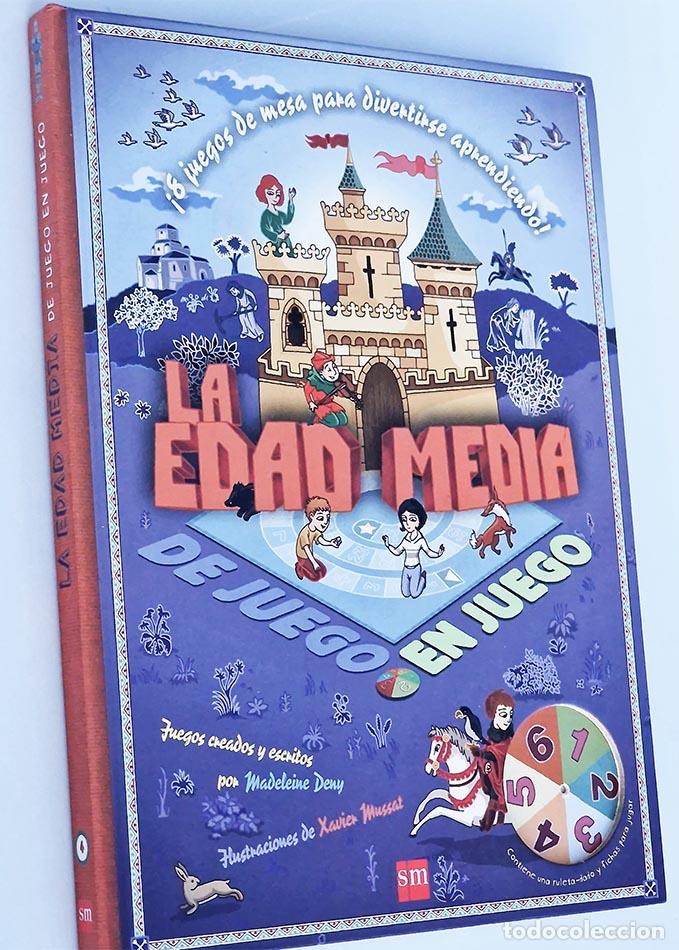 Libros de segunda mano: LA EDAD MEDIA EN JUEGO. 8 Juegos De Mesa Para Divertirse Aprendiendo - DENY, Madeleine y MUSSAT, Xav