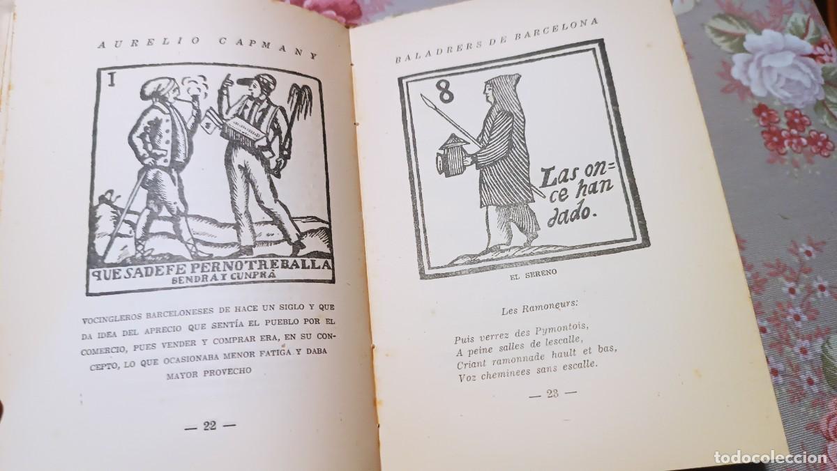 Libros de segunda mano: Baladrers de Barcelona ,Aurelio Campmany - Foto 3