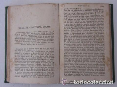 Libros de segunda mano: VIAJES DE CRISTOBAL COLON - CON UNA CARTA - Foto 3