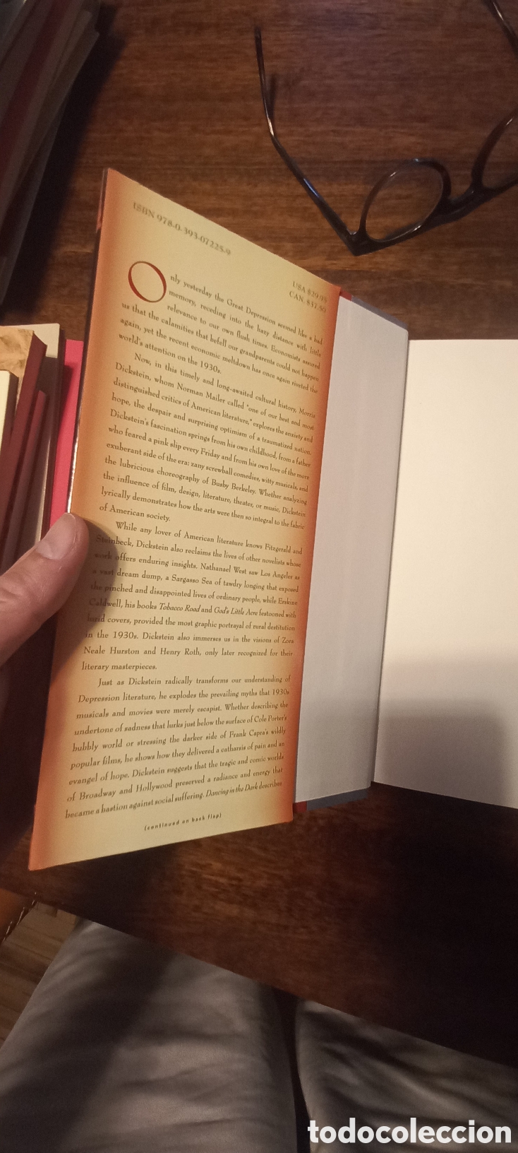 Libros de segunda mano: Dancing in the Dark, Morris Dickstein - Foto 2