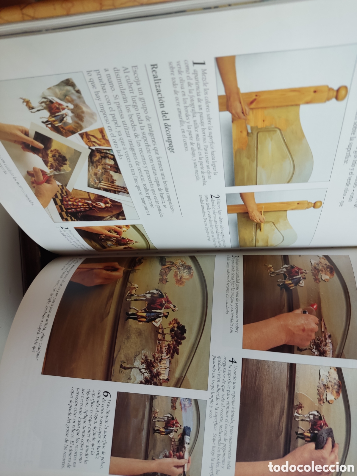 Libros de segunda mano: Gu&iacute;a pr&aacute;ctica para transformar muebles en antig&uuml;edades/ Annie Solano/ C&uacute;pula, 1995 - Foto 6