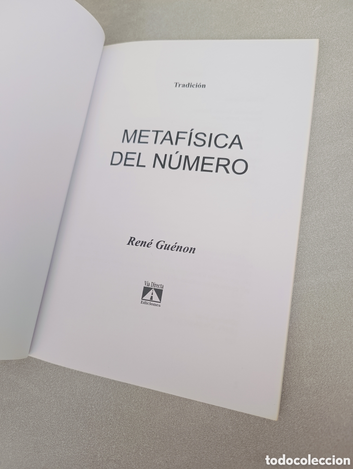 Libros de segunda mano: Metaf&iacute;sica del n&uacute;mero. Ren&eacute; Gu&eacute;non. - Foto 3