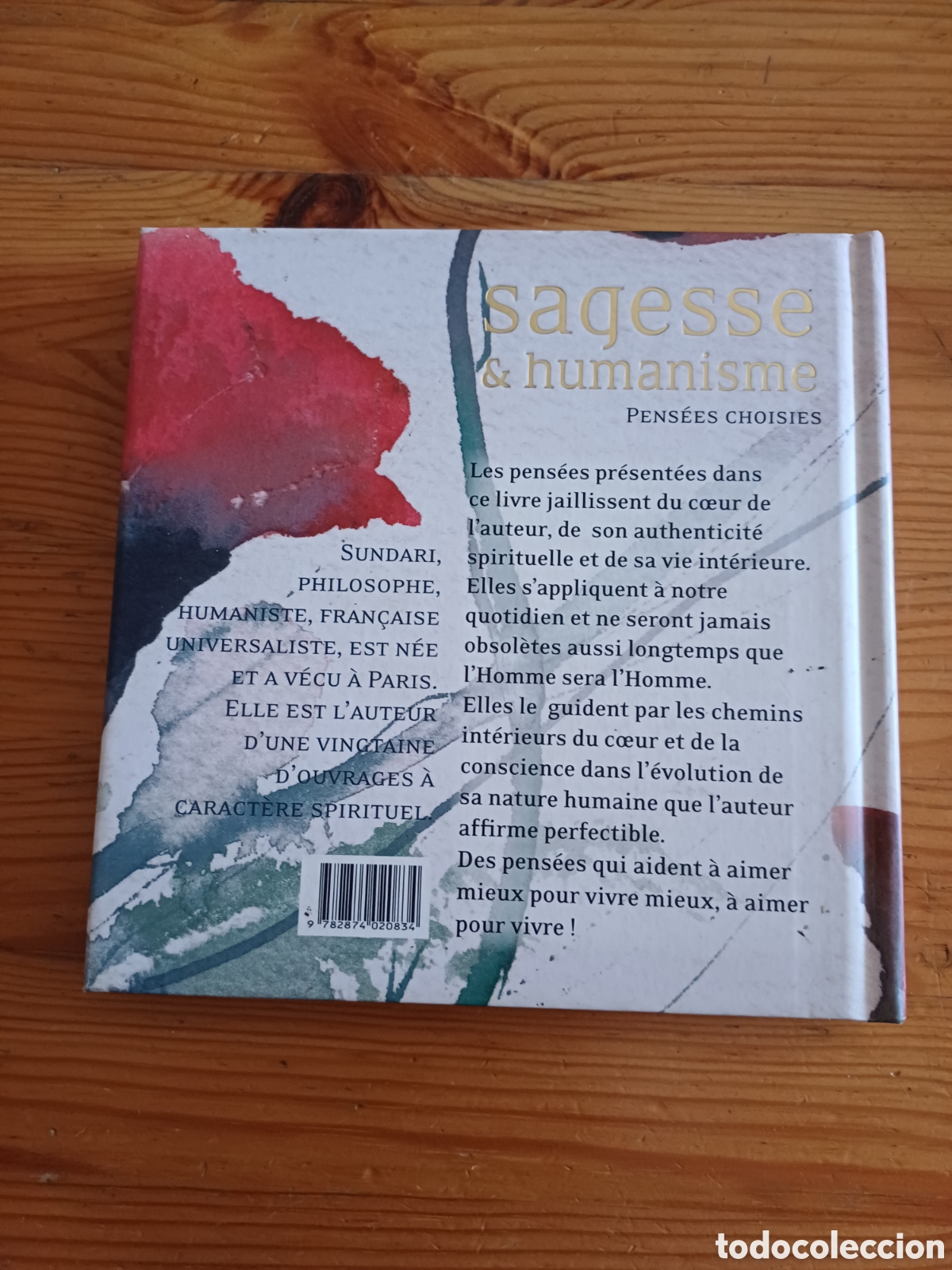 Libros de segunda mano: Sagesse et Humanisme Sundari Pens&eacute;es Choisies - Foto 2