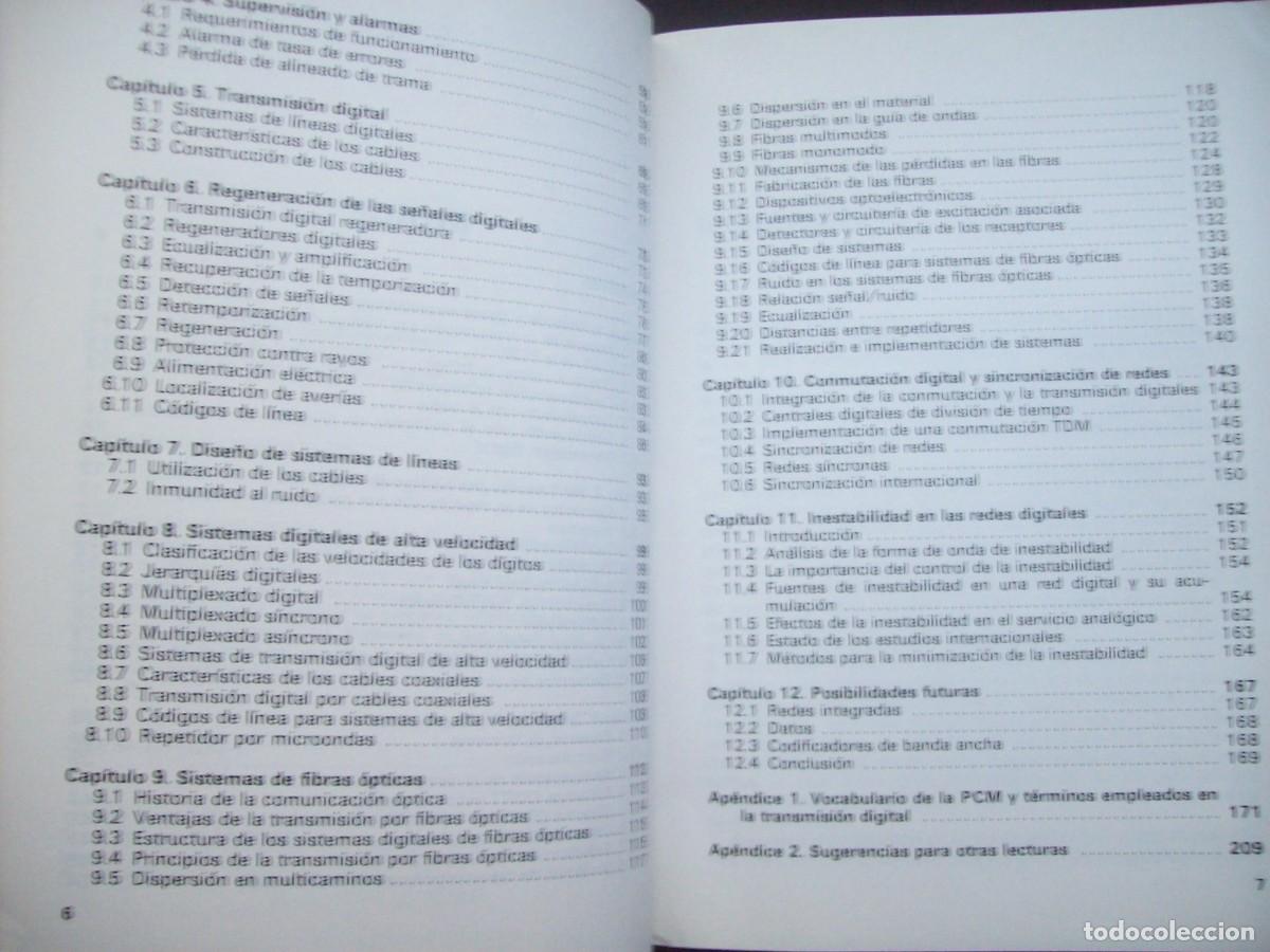 Libros de segunda mano: PCM Y TRANSMISION DIGITAL . BENNETT - Foto 3