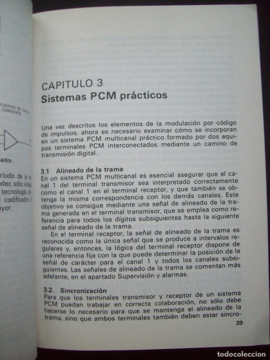 Libros de segunda mano: PCM Y TRANSMISION DIGITAL . BENNETT - Foto 5