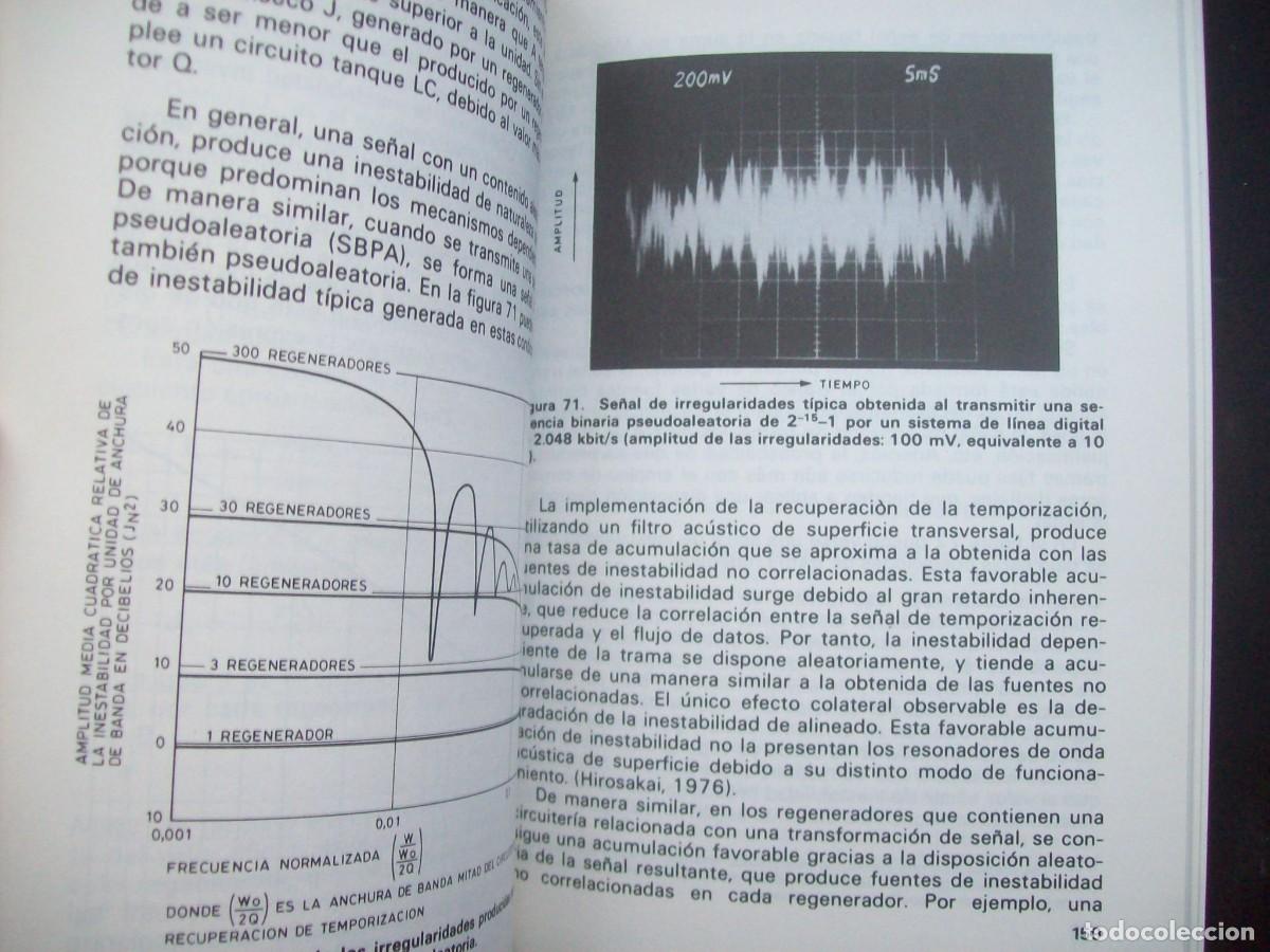 Libros de segunda mano: PCM Y TRANSMISION DIGITAL . BENNETT - Foto 6