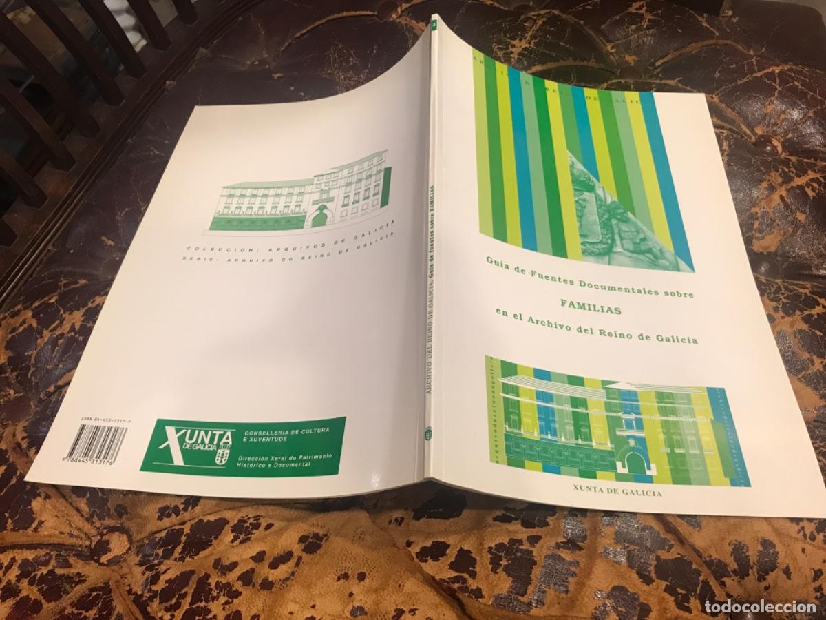 Gebrauchte B&uuml;cher: GU&Iacute;A DE FUENTES DOCUMENTALES SOBRE FAMILIAS EN EL ARCHIVO DEL REINO DE GALICIA. 1995