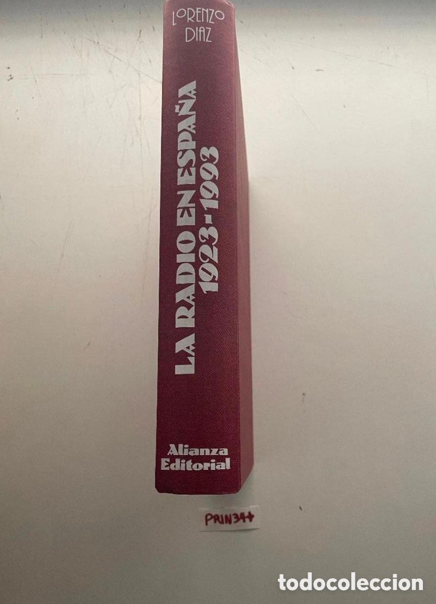 Libros de segunda mano: Libro la radio en Espa&ntilde;a 1923-1993 - Foto 2