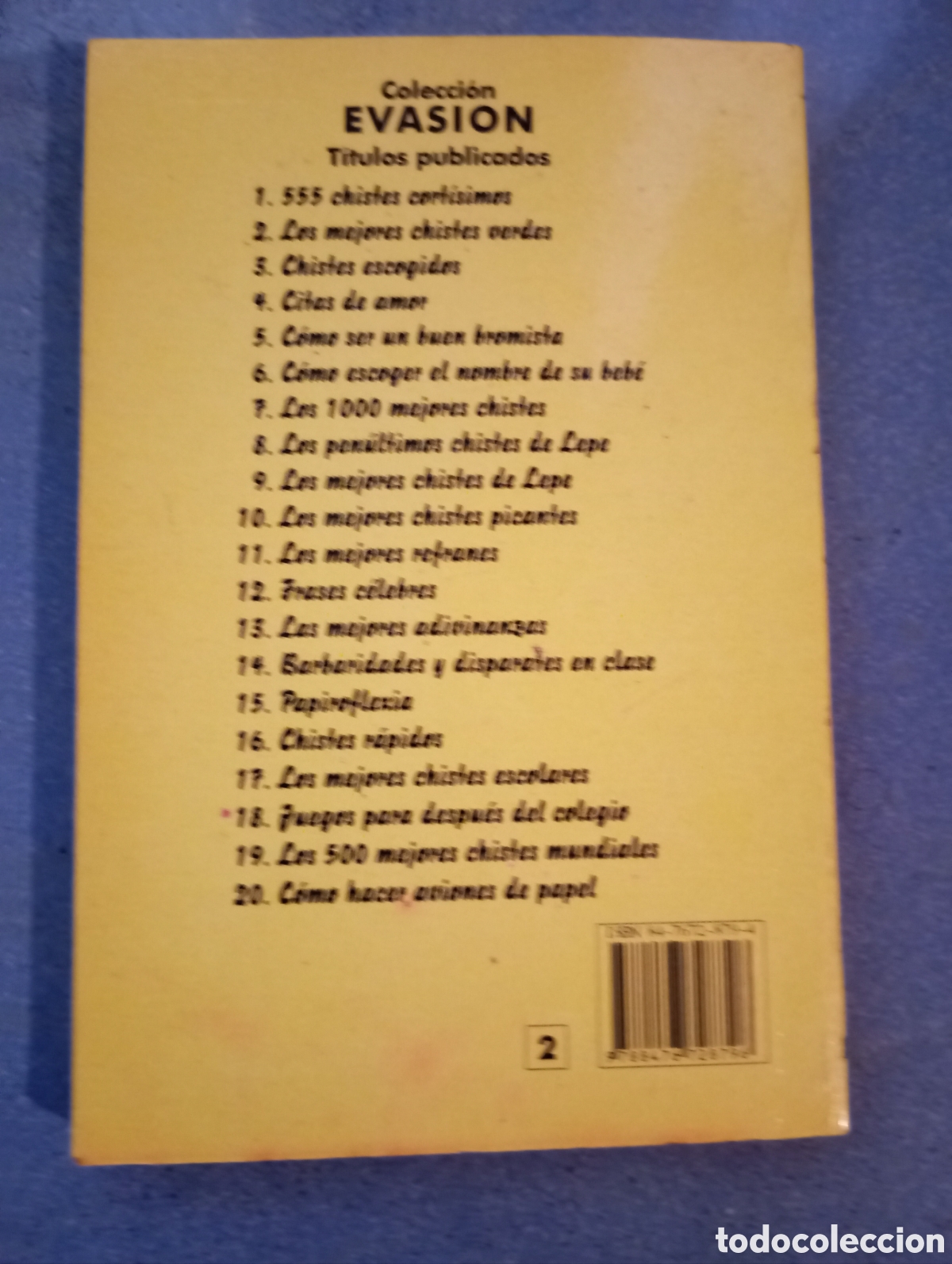Libros de segunda mano: LIBRO LOS MEJORES CHISTES VERDES - Foto 2