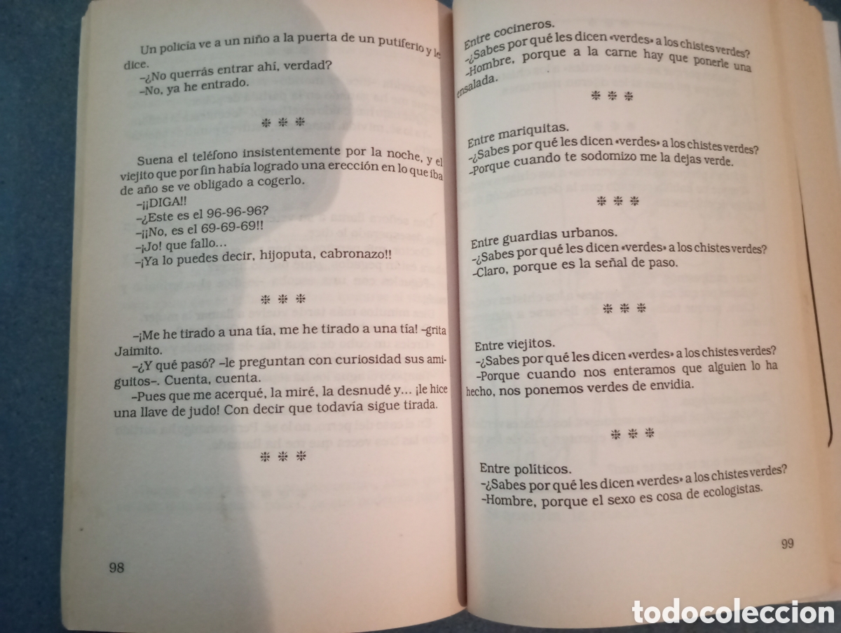 Libros de segunda mano: LIBRO LOS MEJORES CHISTES VERDES - Foto 4
