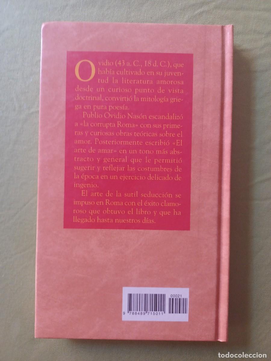 Libros de segunda mano: El arte de amar. OVIDIO. - Foto 2