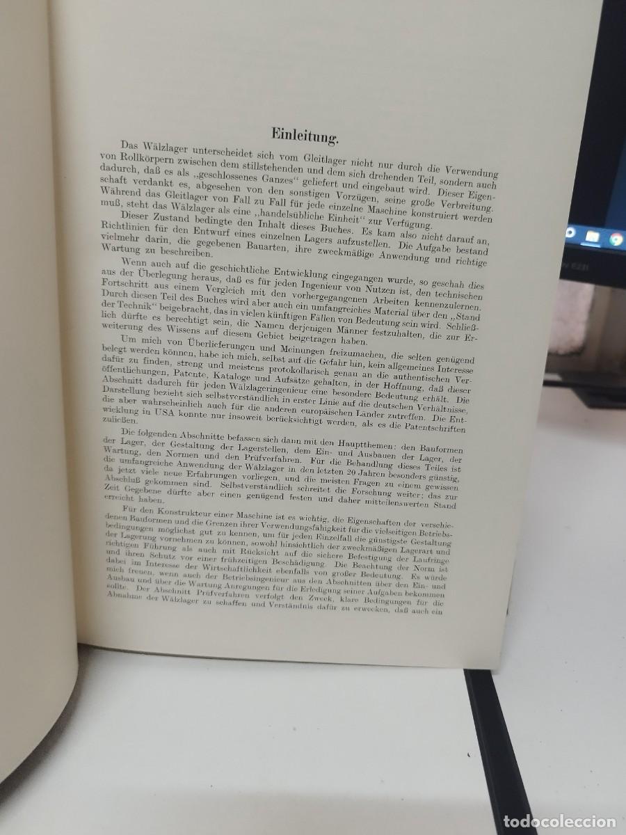 Libros de segunda mano: Die W&auml;lzlager - Wilhelm Jurgensmeyer (1937). Springer. - Foto 4