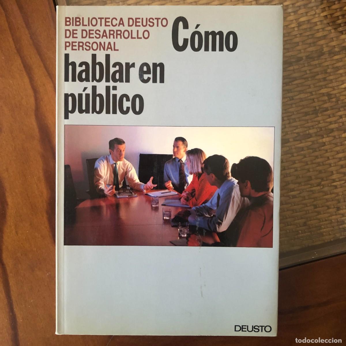 Libros de segunda mano: C&oacute;mo hablar en p&uacute;blico - Deusto | Libro Segunda Mano - Foto 1