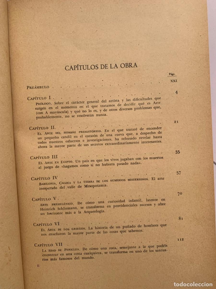 Libros de segunda mano: Las Artes de H.W. Van Loon - Foto 3