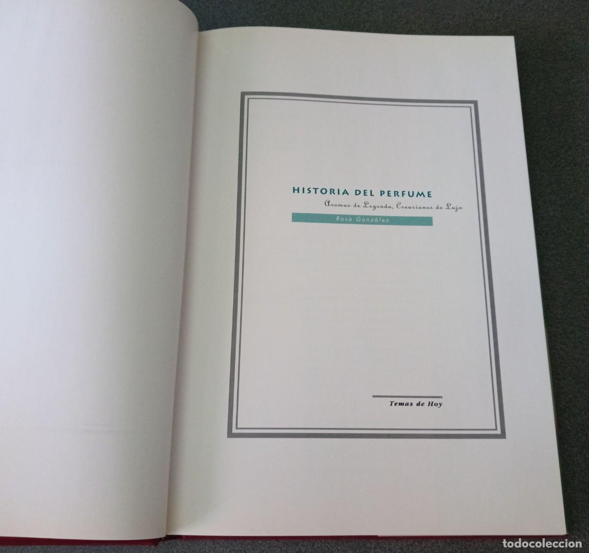 Libros de segunda mano: Historia Del Perfume Rosa Gonz&aacute;lez - Foto 4