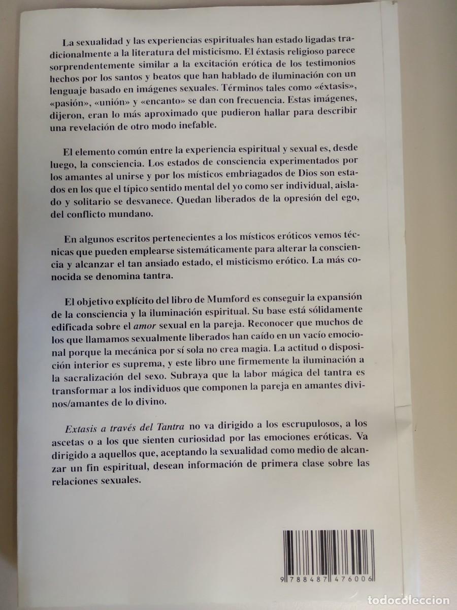 Libros de segunda mano: &Eacute;XTASIS A TRAV&Eacute;S DEL TANTRA, JOHN MUMFORD, Env&iacute;o gratis - Foto 3