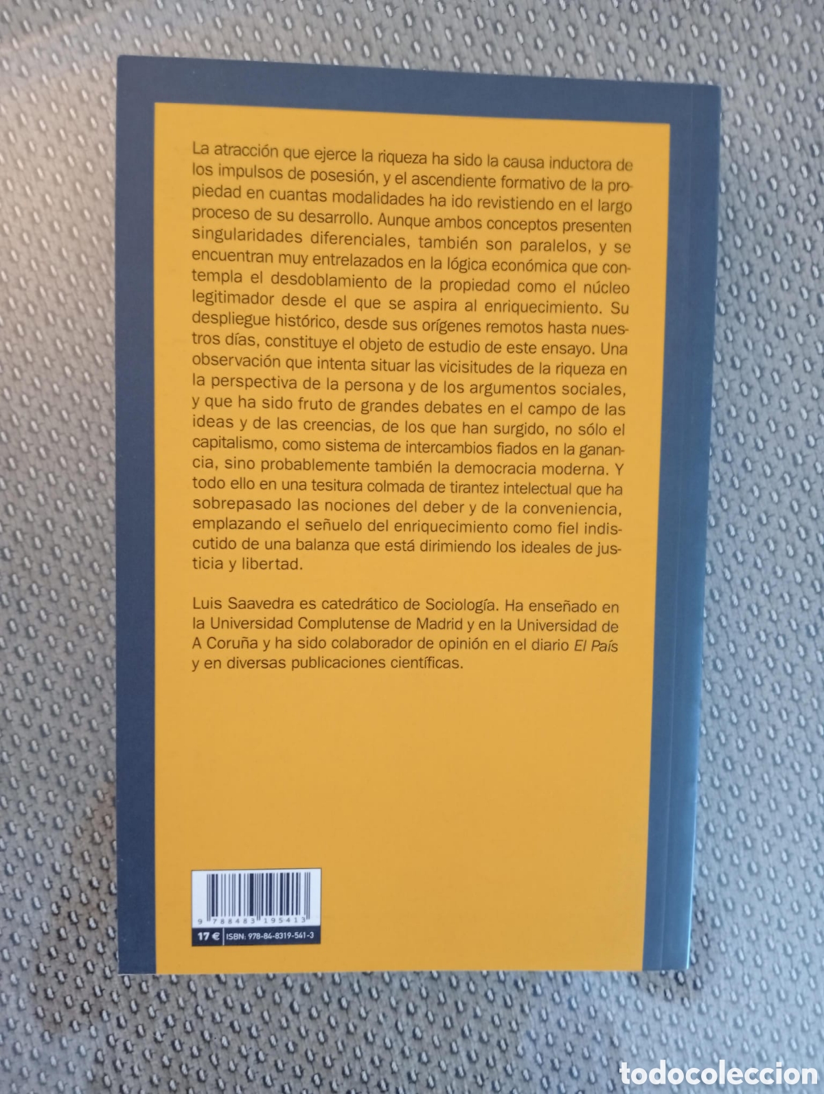 Libros de segunda mano: Ensayo sobre la riqueza&nbsp;/ Luis Saavedra - Foto 8