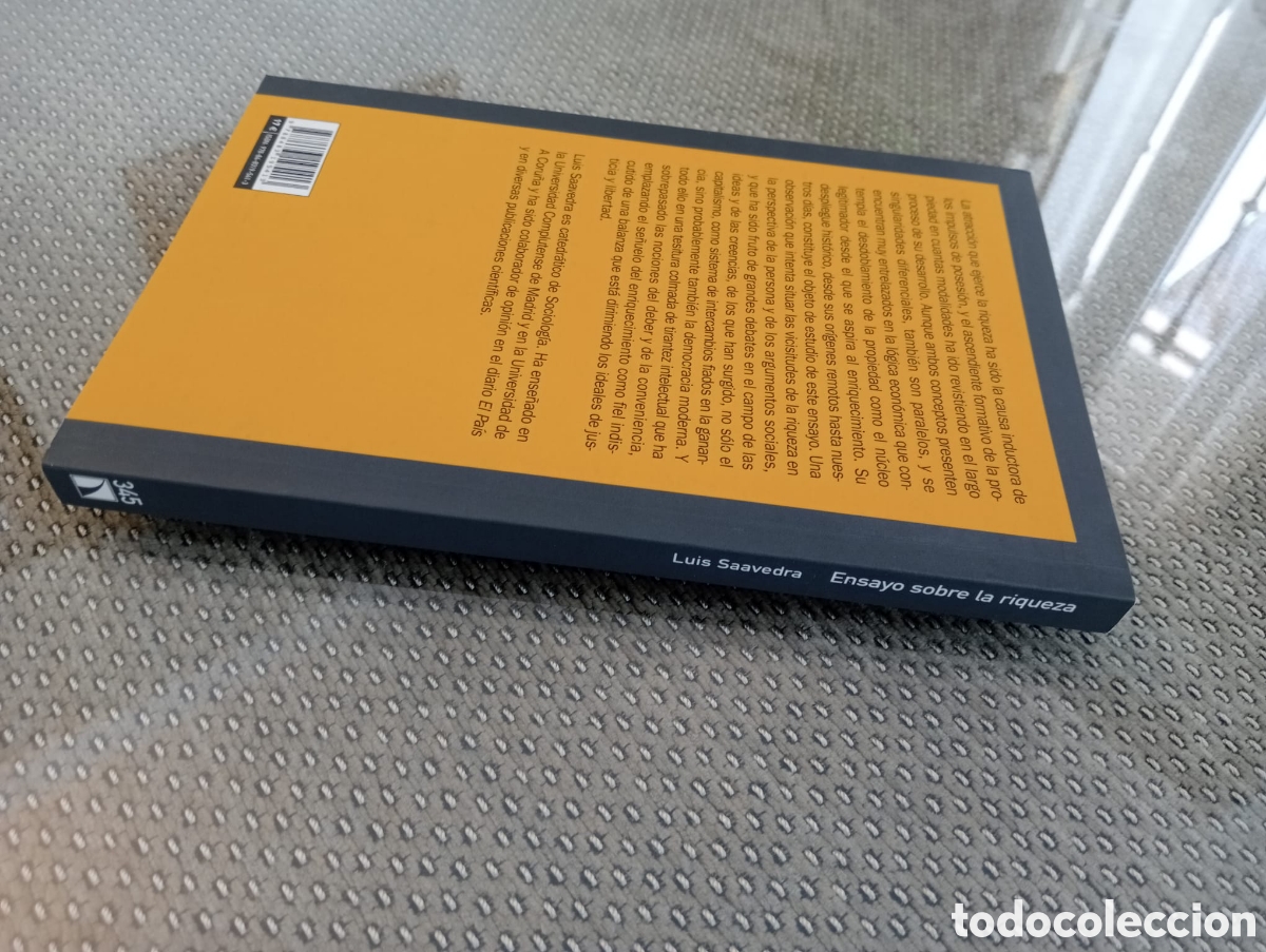 Libros de segunda mano: Ensayo sobre la riqueza&nbsp;/ Luis Saavedra - Foto 7